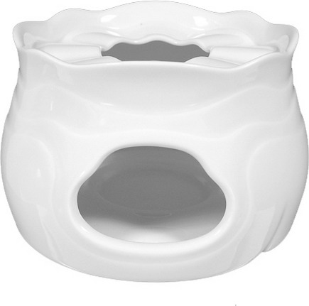 Teewärmer / Stövchen Form PLAZA UNI WEISS