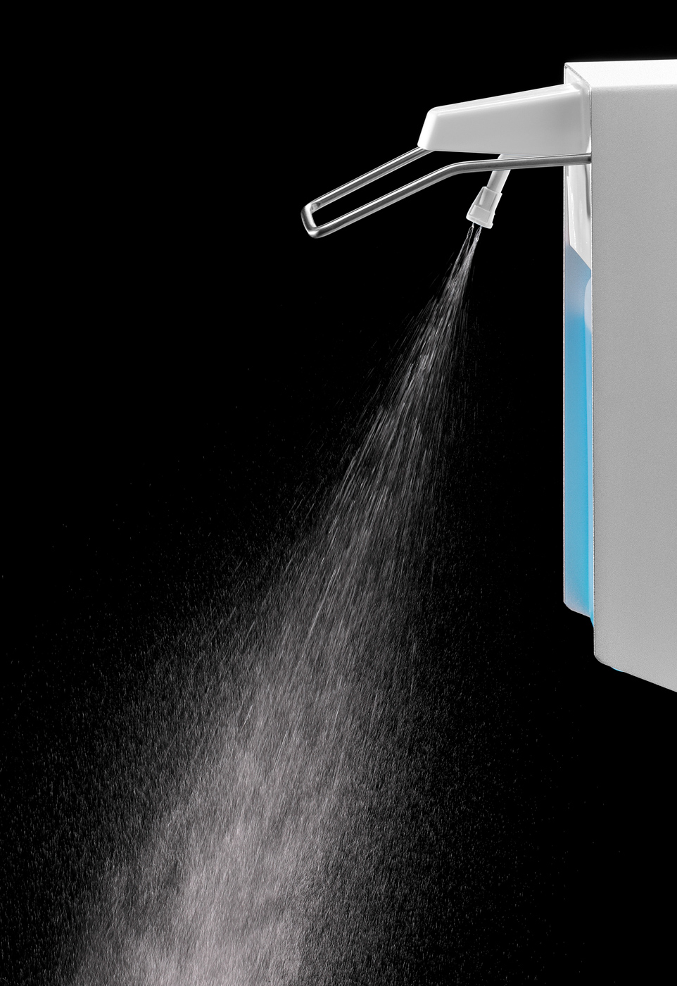 Bartscher Hygienesäulen-Set DH1 1460 | Auffangbehälter: Abnehmbar ,Spülmaschinengeeignet | Maße: 40 x 40 x 1462 cm. Gewicht: 12,1 kg