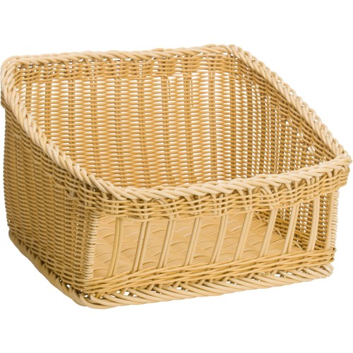 Westmark Präsentationskorb eckig, 40 x 40 x 16/27 cm, hellbeige