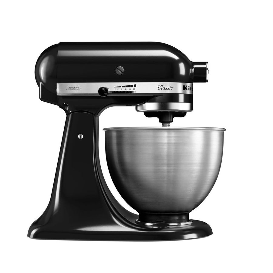 Bartscher KitchenAid 5K45SSEOB, schwarz, 4,28L |Sicherheitsschalter: Nein | Maße: 35,8 x 22,1 x35,3 cm. Gewicht: 10,5 kg
