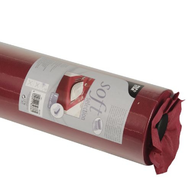 Tischläufer, stoffähnlich, Vlies "soft selection" 24 m x 40 cm bordeaux von Starpak