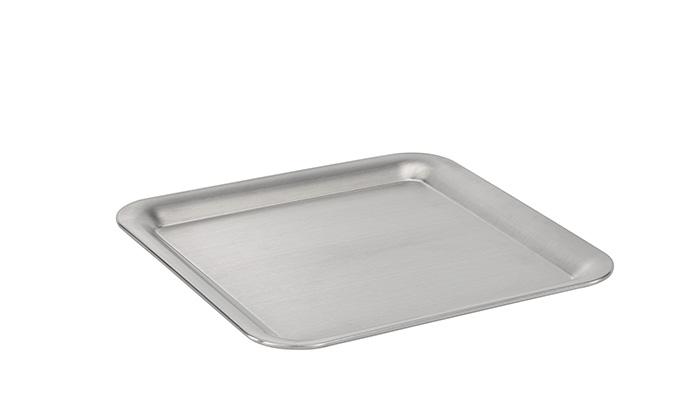 Kaffeehaustablett CHARME für 1-2 Personen, quadratisch, 23 x 23 x 1,5 cm (LxBxH), ohne Rand ca. 18 x 18 cm