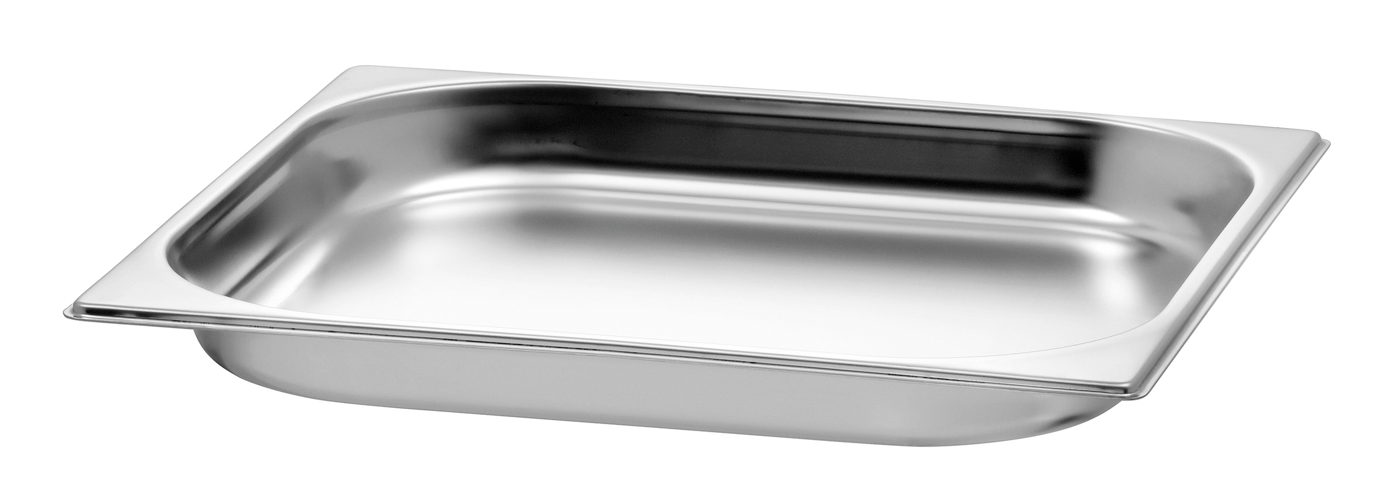 Bartscher GN-Behälter, 2/3, T40 | Ausführung:Ohne Perforation | Maße: 35,4 x 32,5 x 4,0 cm.Gewicht: 0,75 kg