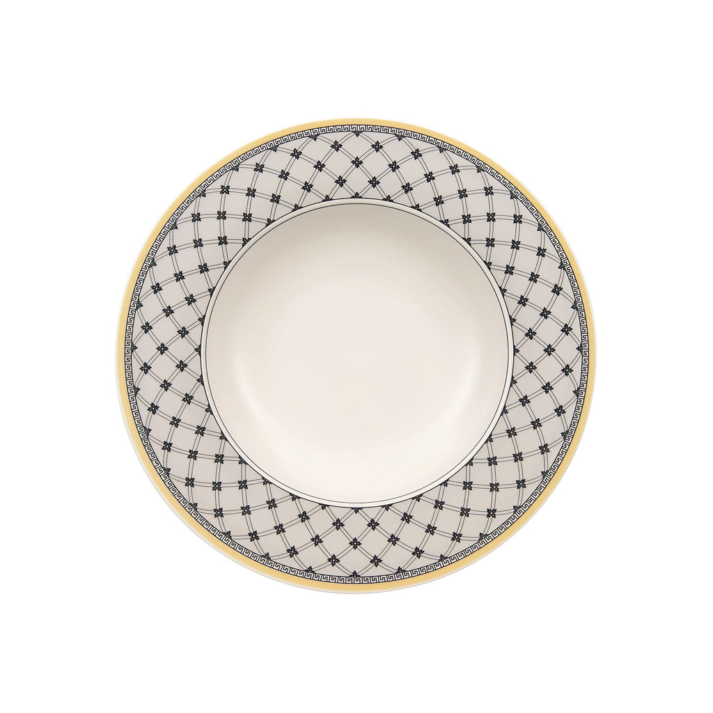 Villeroy und Boch Suppenteller - Maße: 24 x 24 x 4 cm / Ser.: Audun Promenade