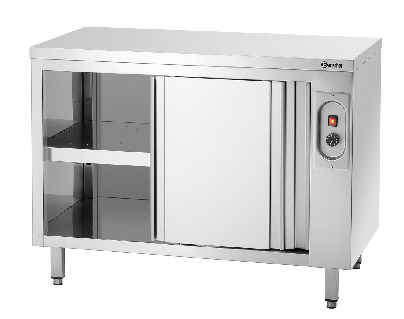 Bartscher Wärmeschrank 700, B1200 | Tiefe Innen:620 mm | Maße: 120 x 70 x 85,0 cm. Gewicht: 77 kg
