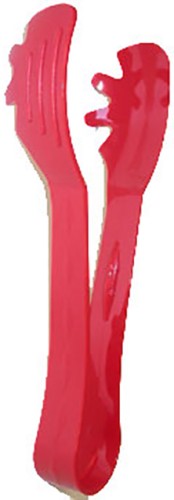 Roltex Servierzange 22,5 cm, rot