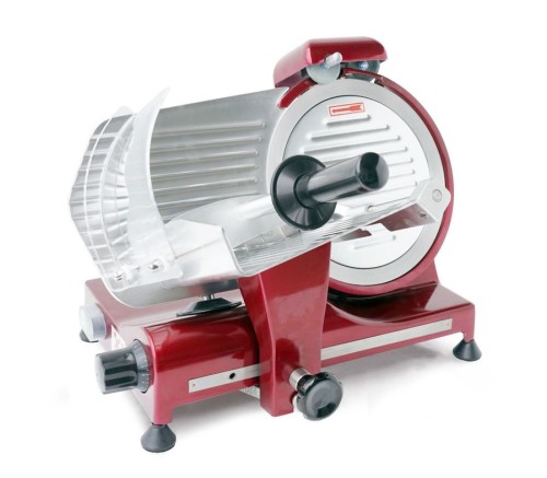 Aufschnittmaschine Profi Line 250 mm Klingendurchmesser, rote Sonderedition