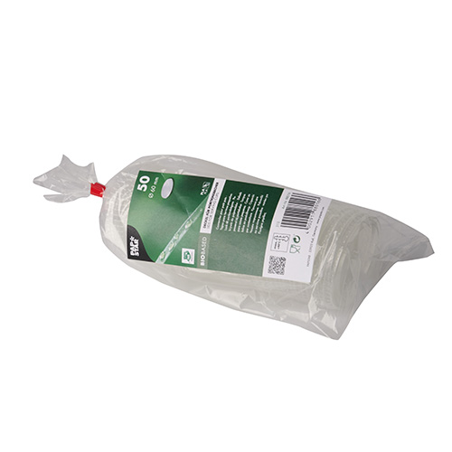 50 Deckel für Portionsbecher, PLA "pure" rund Ø 6 cm transparent von PAPSTAR