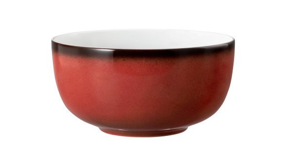 Seltmann Foodbowl 17,5 cm, Form: Coup Fine Dining, Dekor: 57126 ziegel4, hohe Kantenschlagfestigkeit, Made in Germany