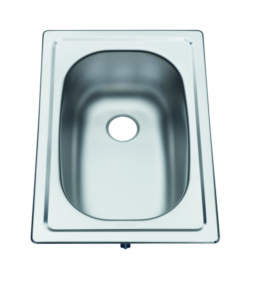 BLANCO Einbaubecken ohne ÜberlaufprägungAußenmaße 330 x 470 mmBeckenmaße 240 x 370 x 150 mmAuslaufprägung 1 1/2"