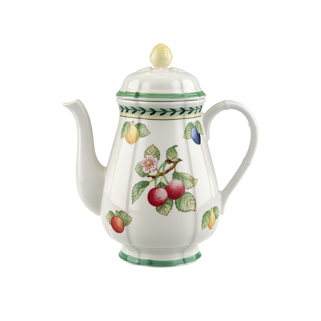 Villeroy und Boch Kaffeekanne 6 Pers. - Maße: 20,2 x 12,5 x 23 cm / Ser.: French Garden Fleurence