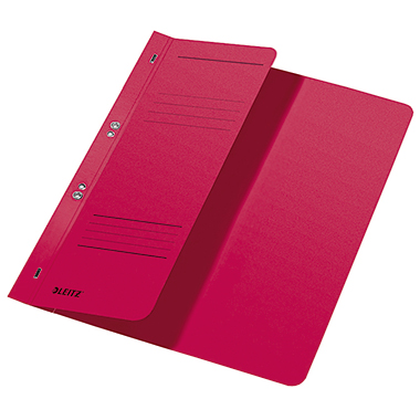 Leitz Ösenhefter DIN A4 250g/m Manilakarton, recycelt rot