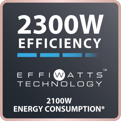 Rowenta Studio Dry Haartrockner Ionic-Booster Energiesparende Effiwatts-Technologie 6 Geschwindigkeits-/Temperaturkombinationen Thermo