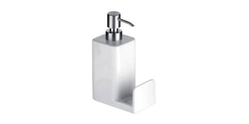 Spülmittelspender ONLINE 350 ml, mit Ablagefläche für Spülschwamm