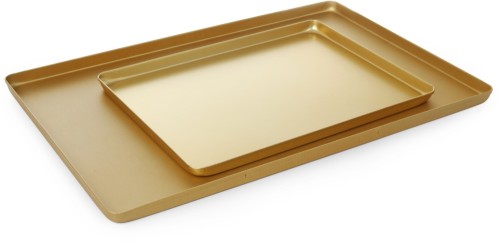 HENDI Vitrinenblech Gold - 400x300x(H)20 mm