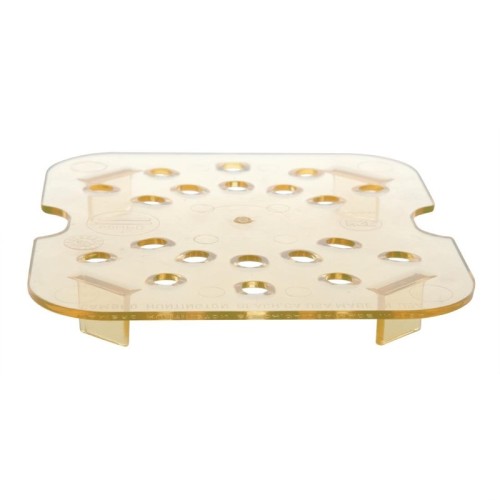 Cambro hitzebeständiges GN 1/6 Abtropfrost. Ideal für heiße, gedünstete, panierte und knusprige Speisen. GN 1/6, Für