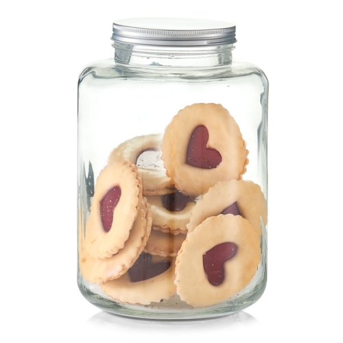 Zeller Vorratsglas m. Metalldeckel, 7000ml Ø20x29,5 cm