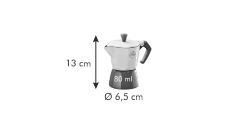 Espressokocher PALOMA Tricolore, 1 Tasse