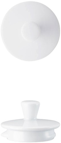 Arzberg Kaffeekannen-Deckel  FORM 1382 WEISS