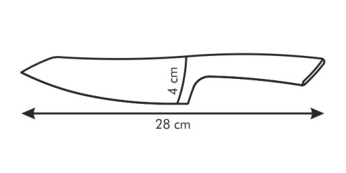 Messer mit keramischer Klinge AZZA 15 cm