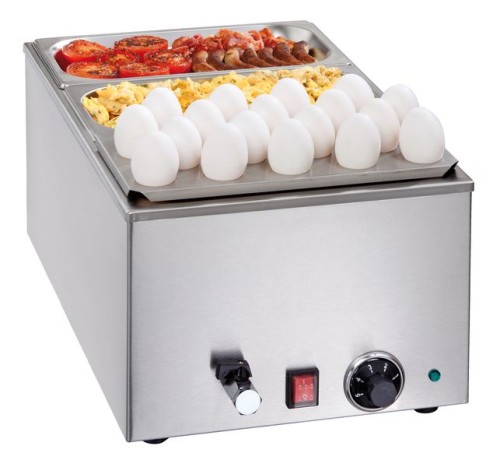 NEUMÄRKER Bain-Marie für GN 1/1 - 150 mm tief, ohne GN-Behälter 340x590x240 mm