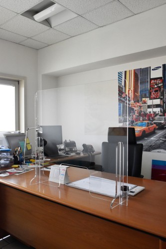 Theken-Spuckschutz 700x800mm