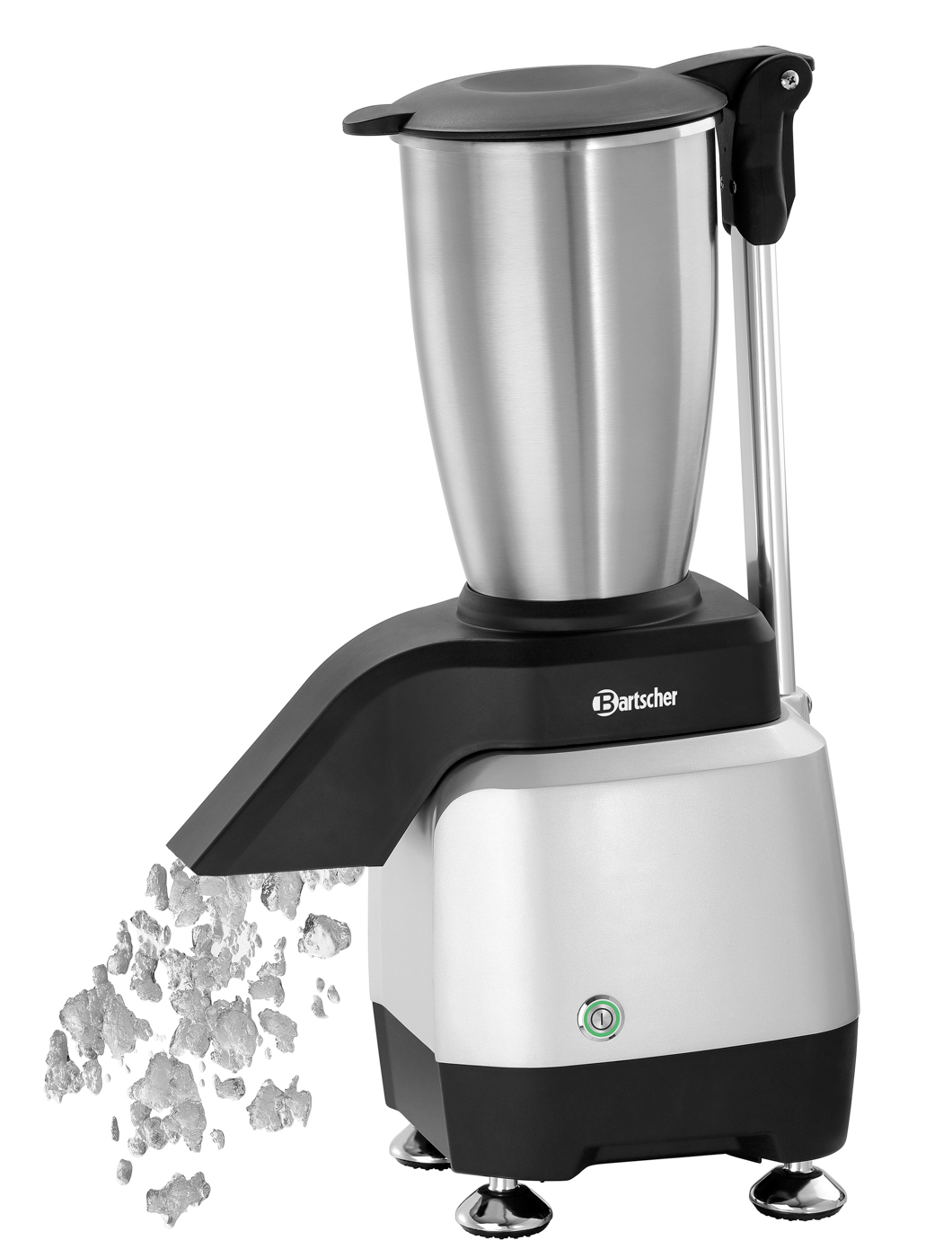 Bartscher Eiscrusher 2000 | Produktion max.: 120kg / Std. | Maße: 30 x 18,5 x 52,0 cm. Gewicht:5,4 kg