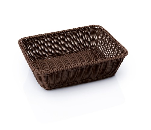 GN Systemkorb GN SYSTEMKÖRBE. GN 1/2, Polypropylen, › Rand mit Edelstahldrahtverstärkung.