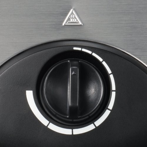 SEVERIN Waffelautomat WA 2103, Edelstahl gebürstet/ schwarz, Leistung: 1.300 Watt