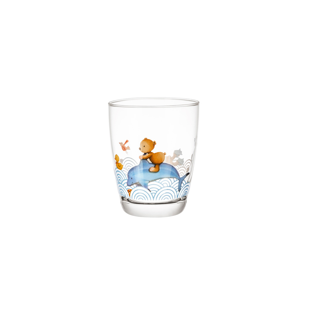 Villeroy und Boch Kinderglas, Set 2tlg. - Maße: 8,5 cm / Ser.: Happy as a Bear