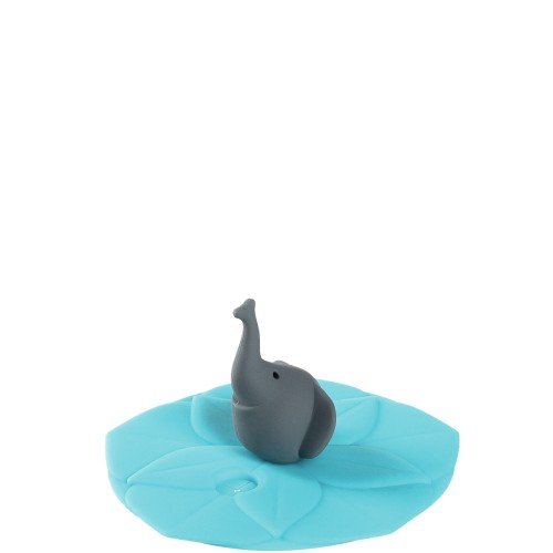 Leonardo Deckel türkis Elefant Bambini