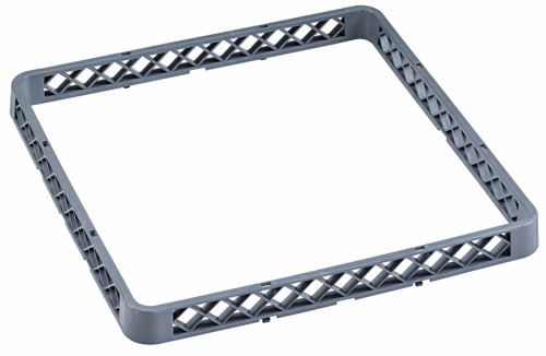 Erweiterungselement SPÜLMASCHINENKÖRBE SERIE 9860. Polypropylen, › blaugrau› Außenmaß: