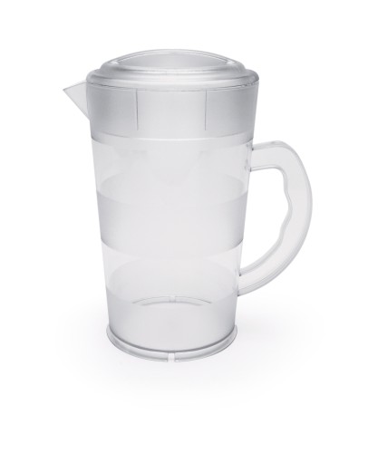 Krug. Acryl. mit Deckel.