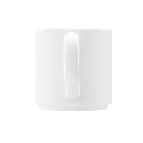 Seltmann Becher mit 2 Henkel 0,28 l, rund, Form: Community, weiss, hohe Kantenschlagfestigkeit, Made in Germany