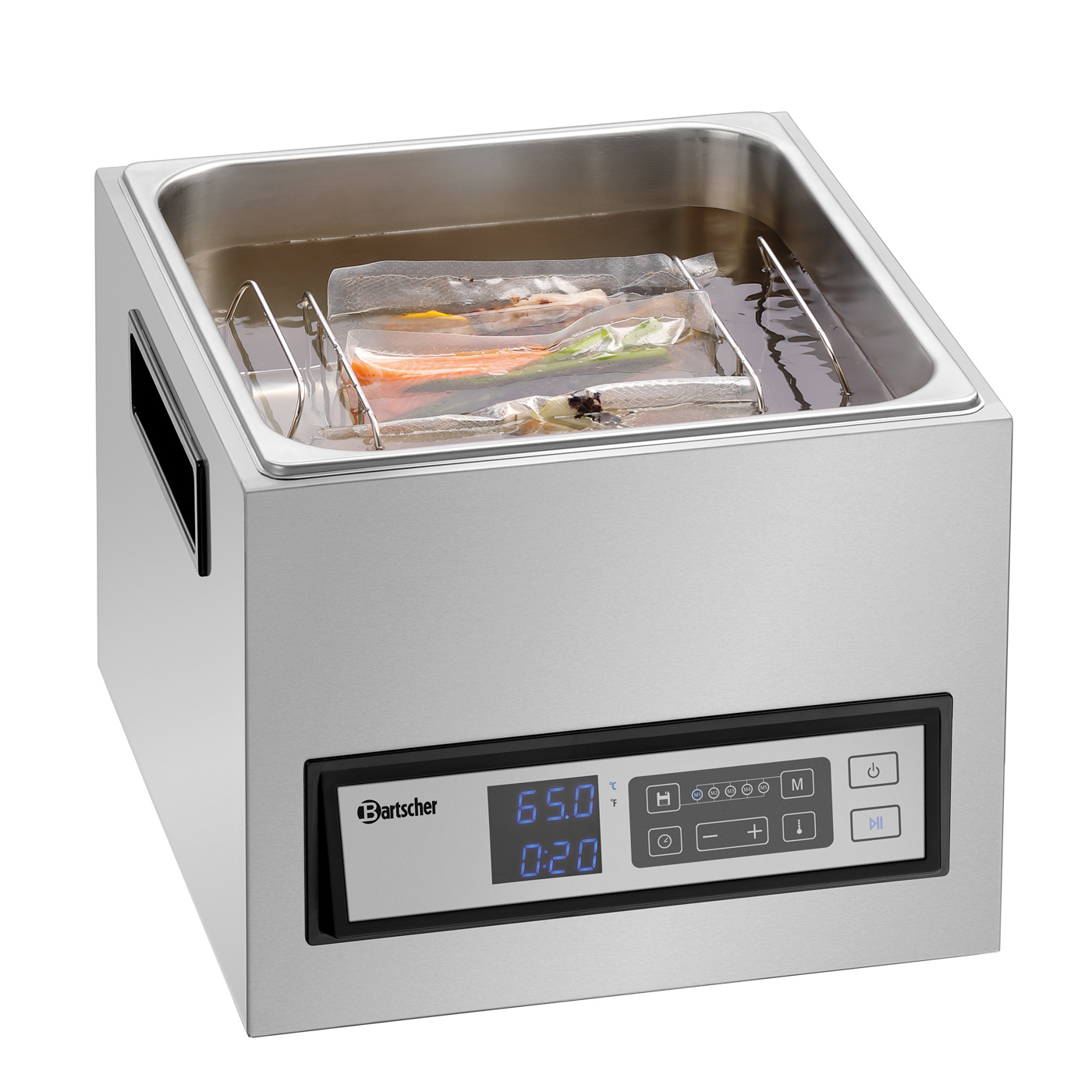 Bartscher Sous-Vide-Garer SV G16L |Digital-Anzeige: Ja | Maße: 34,5 x 40 x 31,7 cm.Gewicht: 7,5 kg