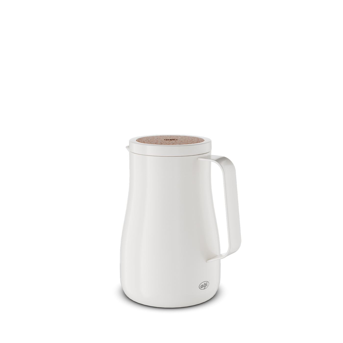 Isolierkanne Studio 0,7 l; funktionales Design by pearl creative Christian Rummel & Tim Storti; hochwertiger doppelwandiger Edelstahl porcelain