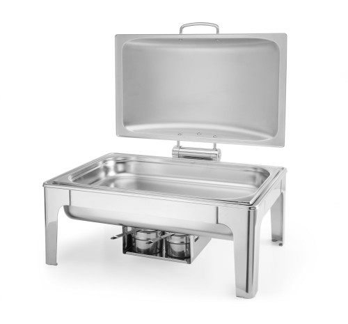Chafing Dish GN 1/1, satiniert. Ideal für den Einsatz im Buffets und Catering.