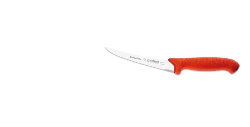 Ausbeinmesser sehr flexibel 15 cm, rot PrimeLine Giesser - Made in Germany