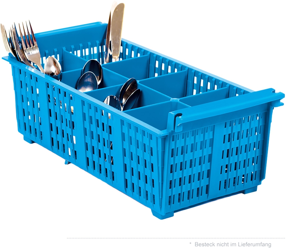 Spülofant® Kleiner Besteckkorb mit 8 Fächern
