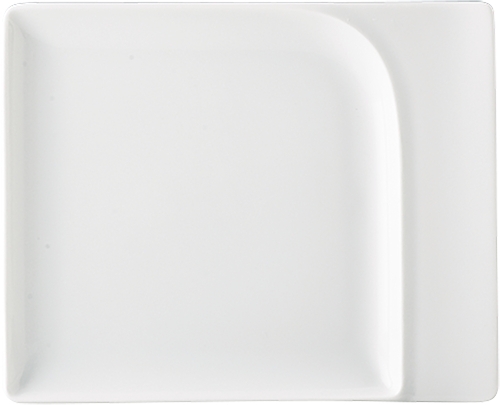 Schönwald Fine Dining Platte quadratisch Fahne, Nenngröße: 20, Ø 199x161mm
