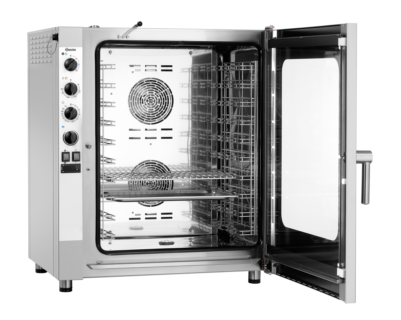 Bartscher Kombidämpfer Silversteam 10111M |Temperaturbereich bis: 280 °C | Maße: 89 x 83,5 x106,5 cm. Gewicht: 119 kg