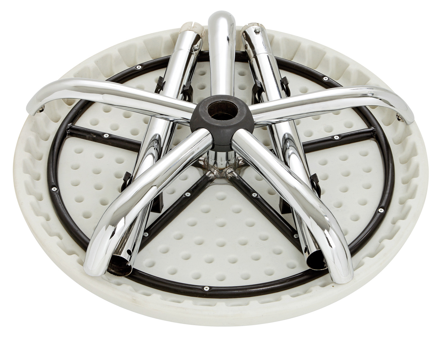 Bartscher Party - Stehtisch, zusammenklappbar |Durchmesser Tischplatte: 700 mm | Maße: 70 x 70 x117,0 cm. Gewicht: 9 kg