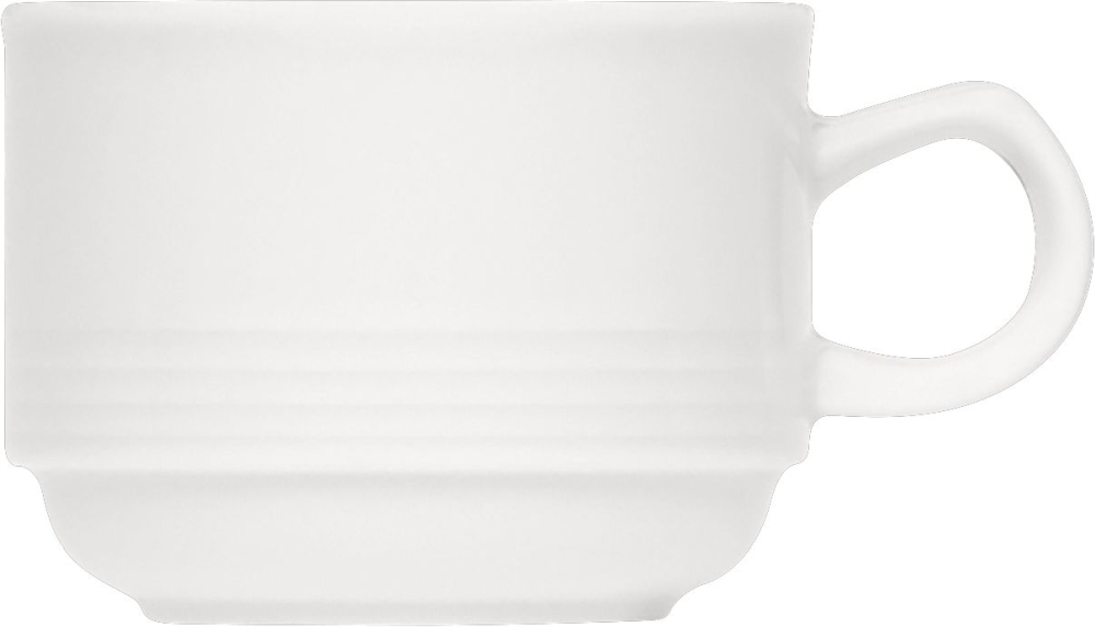 BAUSCHER dialog Obertasse stapelbar 0.18 l - auch für Serie(n): systemgeschirr dialog relief