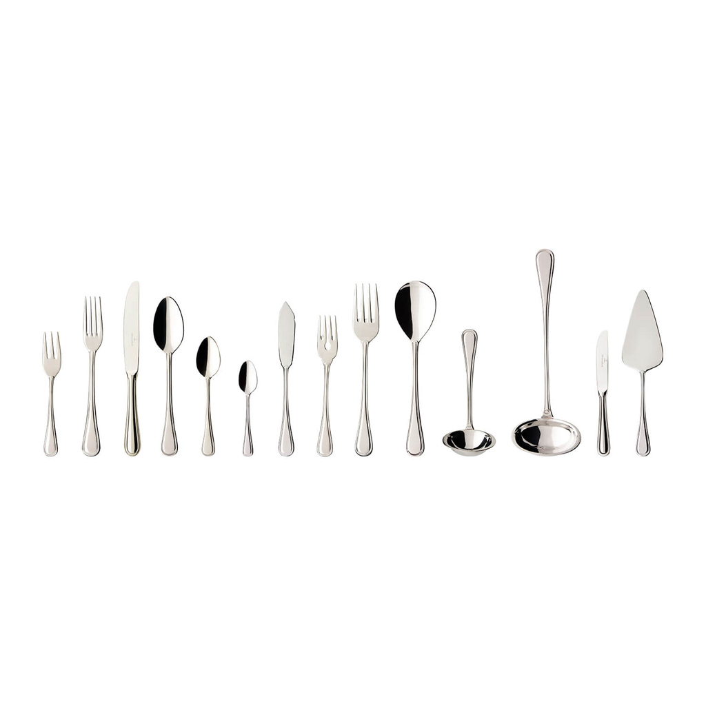 Villeroy und Boch Tafelbesteck 113tlg. Lunch - Maße: 49 x 34 x 18 cm / Ser.: Neufaden-Merlemont