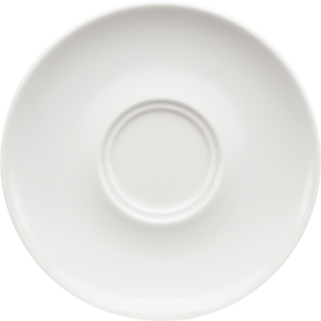 Bauscher Untertasse aus der Kollektion options, coup, 2 Spiegel, 16 cm, aus Porzellan