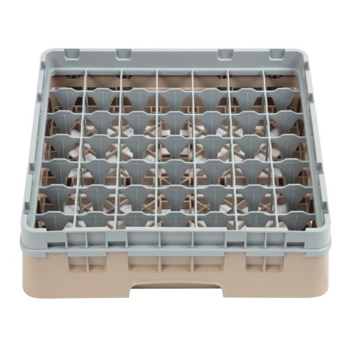 Cambro Gläserspülkorb beige mit 49 Fächern max Glashöhe 9,2cm. Dieser Gläserspülkorb bietet optimalen Schutz für Ihre