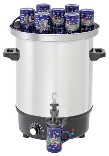 NEUMÄRKER Warmhaltedeckel für Tassen für Glühwein- und Heißwasserkessel 30 Liter Ø 400 x h 39 mm