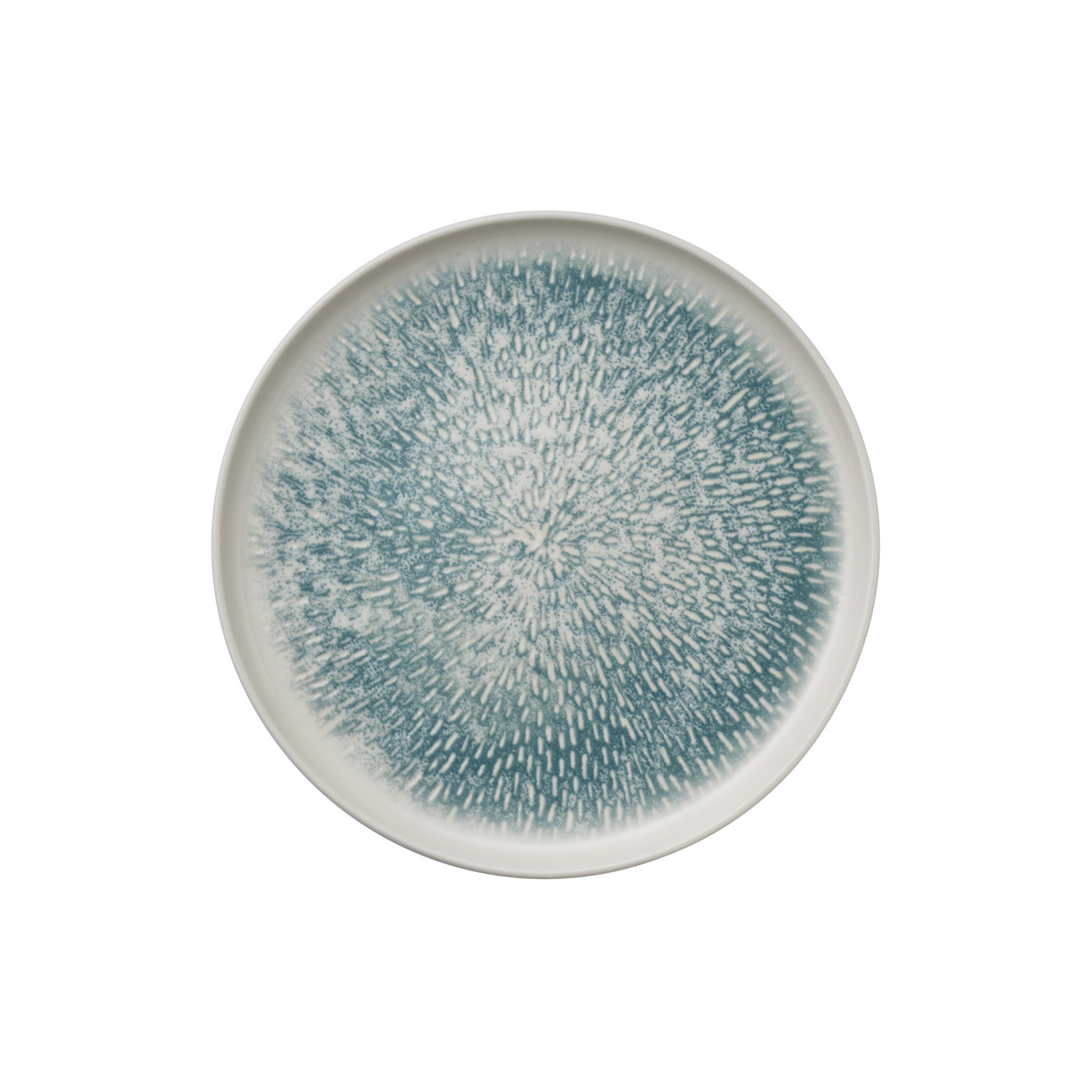 Teller RiNART Toledo, flach, Ø 20 cm, Set á 6 Stück, asel, Porzellan , Farbe: Asel