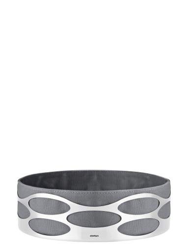 Embrace Brotschale Ø 23 cm grau, Maße: 230 x 230 x 70 mm