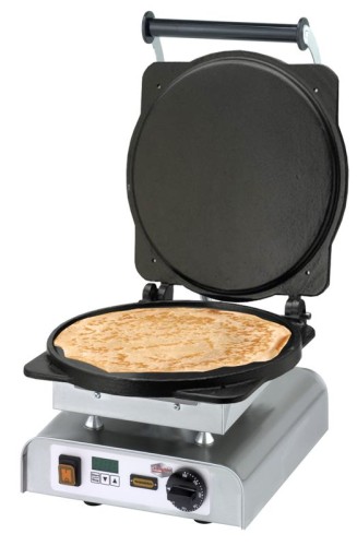 NEUMÄRKER Crêpes-Eisen mit Digitaltimer 310 x 340 x 250 mm